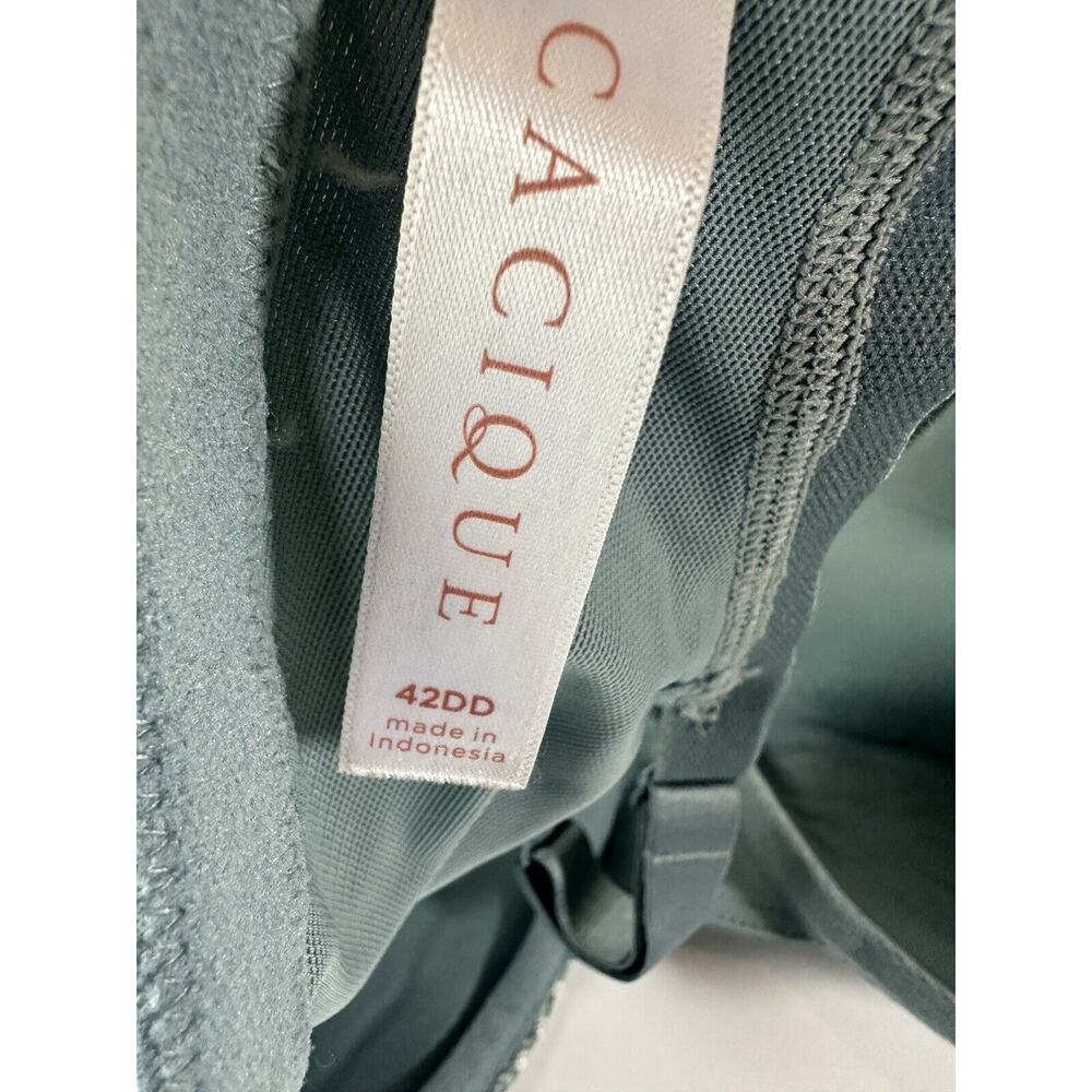 ✨2/$20 *Flaw Cacique Lane Bryant Lightly Lined Full Coverage Bra Plus Size 42DD - Picture 10 of 11